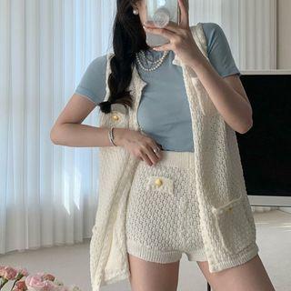 Perforated Vest / Shorts