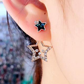 Rhinestone Star Earring