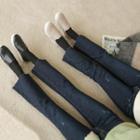 Fleece-lined Boot-cut Jeans In 2 Lengths