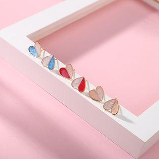 Metal Heart Stud Earring