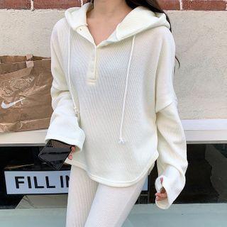 Set: Hoodie + Boot-cut Pants