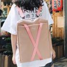 Convertible Cross Strap Nylon Backpack