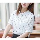 Polka Dot Short-sleeve Shirt