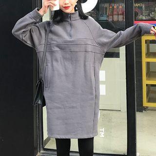 High-neck Pullover Dress