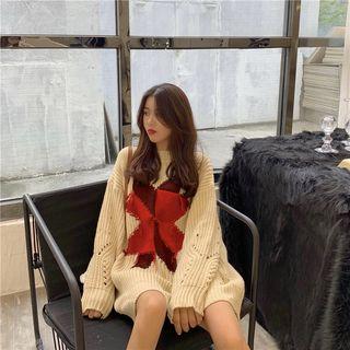 Loose-fit Sweater As Figure - One Size