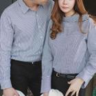 Couple Matching Striped Blouse / Striped Shirt