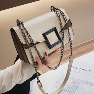 Square Buckle Crossbody Bag