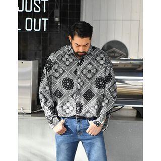Paisley Boxy Shirt