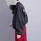 Bee-embroidered Flight Jacket