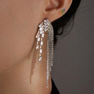 Fringed Clip On Earring / Ear Stud