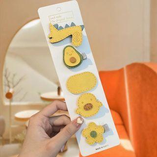 Cartoon Fabric Hair Tie / Hair Clip / Set