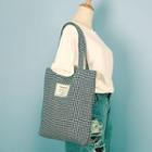 Houndstooth Tote Bag