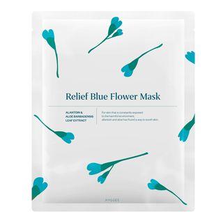 Hyggee - Relief Blue Flower Mask 35ml X 1pc
