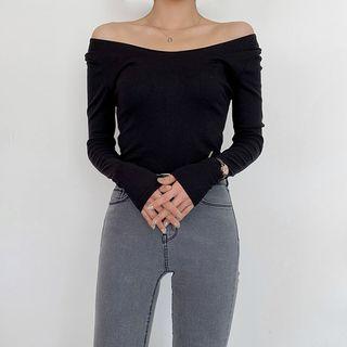 Two-way Slim-fit T-shirt
