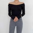 Two-way Slim-fit T-shirt