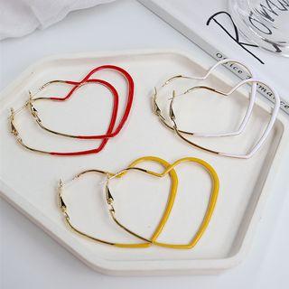S925 Heart Earrings