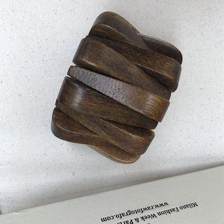 Wood Bangle One Size