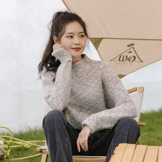 Mock-turtleneck M Lange Knit Top