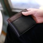 Panel Genuine Leather Wallet