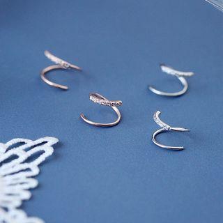 Rhinestone Ear Cuff Earring