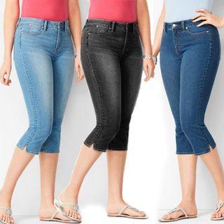 Low-rise Skinny-fit Cropped Jeans