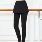 Inset Skirt Leggings (various Designs)