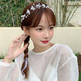 Set Of 2 / 3: Flower Faux Pearl Headpiece