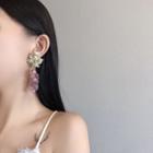 Fruit Drop Earring Silver Earring - Gold - One Size