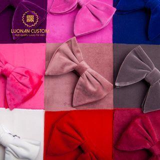 Velvet Bow Tie / Pocket Square / Set