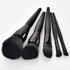 Set Of 5: Makeup Brush Tm-069 - Black - One Size