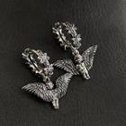 Angel Drop Earring Eh1322 - Silver - One Size