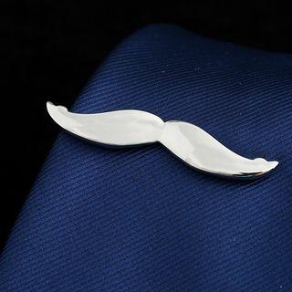 Moustache Neck Tie Clip