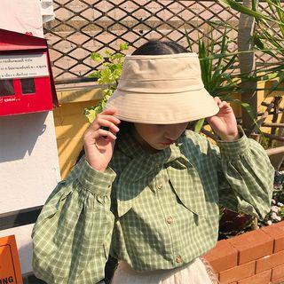 Plain Open Top Bucket Hat