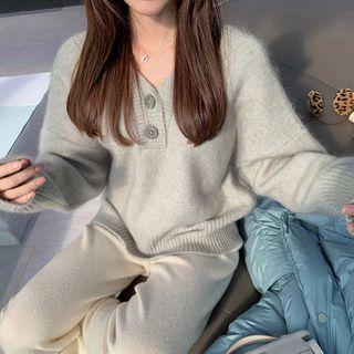 Set: Henley Sweater