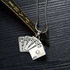 Poker Pendant / Necklace / Set