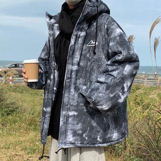 Tie-dye Oversize Cargo Jacket