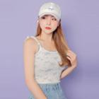 Tie-shoulder Floral Cami Top