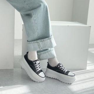 Platform Lug-sole Sneakers