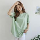 Loose-fit A-line T-shirt
