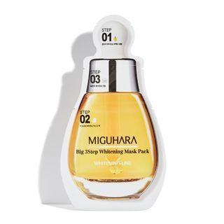 Miguhara - Big 3 Step Whitening Mask Pack 1 Pc