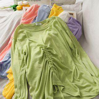 Drawstring Light T-shirt In 6 Colors