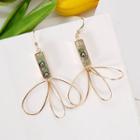 Metallic Petal Earring