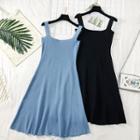 Squared-neck Tank Dress