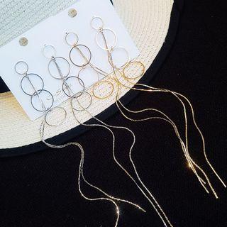 Circle Long Earring