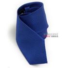 Plaid Tie Blue - One Size