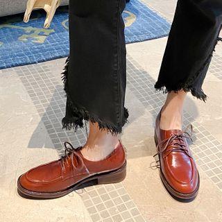 Genuine Leather Oxford