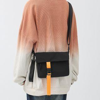 Buckled Lightweight Mini Messenger Bag