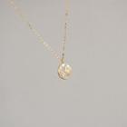 Alloy Globe Pendant Necklace As Shown In Figure - One Size