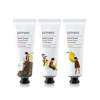 Primera - Mango Butter Comforting Hand Cream (limited Edition) (3 Types) 50ml Soft Citrus