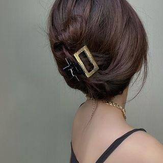 Rectangle Alloy Hair Clamp